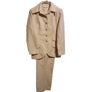 VTG Brownstone Studio New York The Wilroy Traveler 2 Pc Small 70s A24